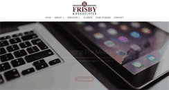 Desktop Screenshot of frisbyassociates.com